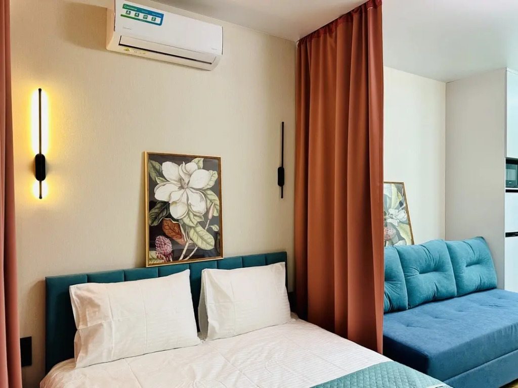 Фотография квартиры Апартаменты Unique Apart Мята в Заводском районе в элитном ЖК на Мичурина 58/2