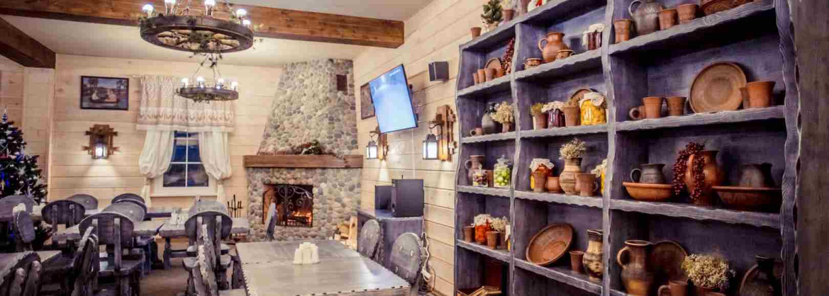 Фотография банкетного зала Зал трактира Гора