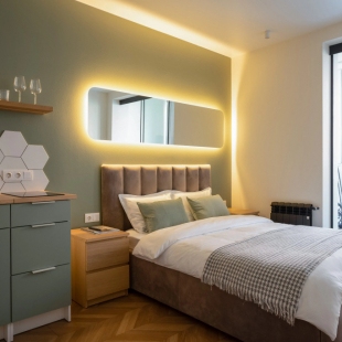 Фотография квартиры Апартаменты Olive by Pavlov