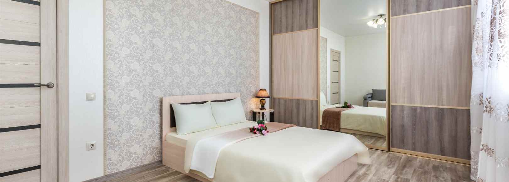 Фотография квартиры Однокомнатная квартира класса люкс недалеко от аэропорта в новостройке