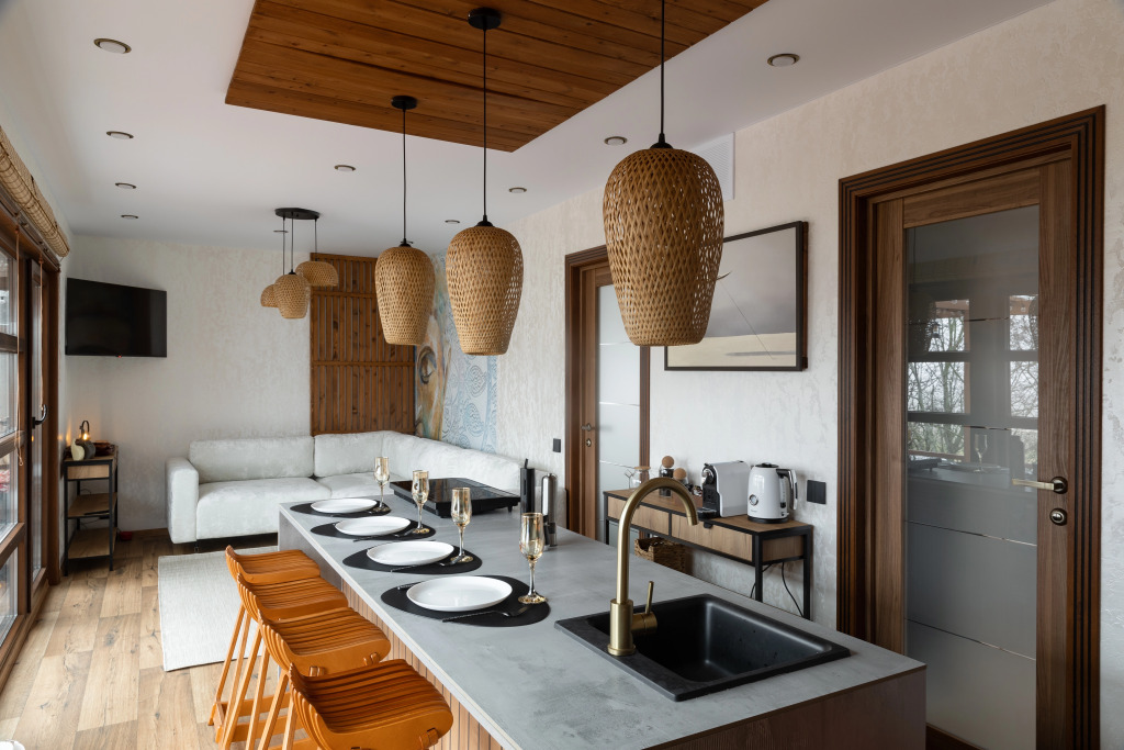 Фотография Коттеджа Частный дом в Стиле Джапанди