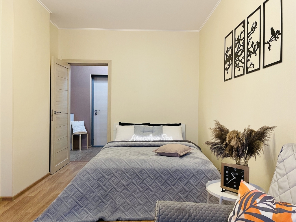 Фотография квартиры Апартаменты Atmosfera Sna для работы и отдыха с красивым закатом