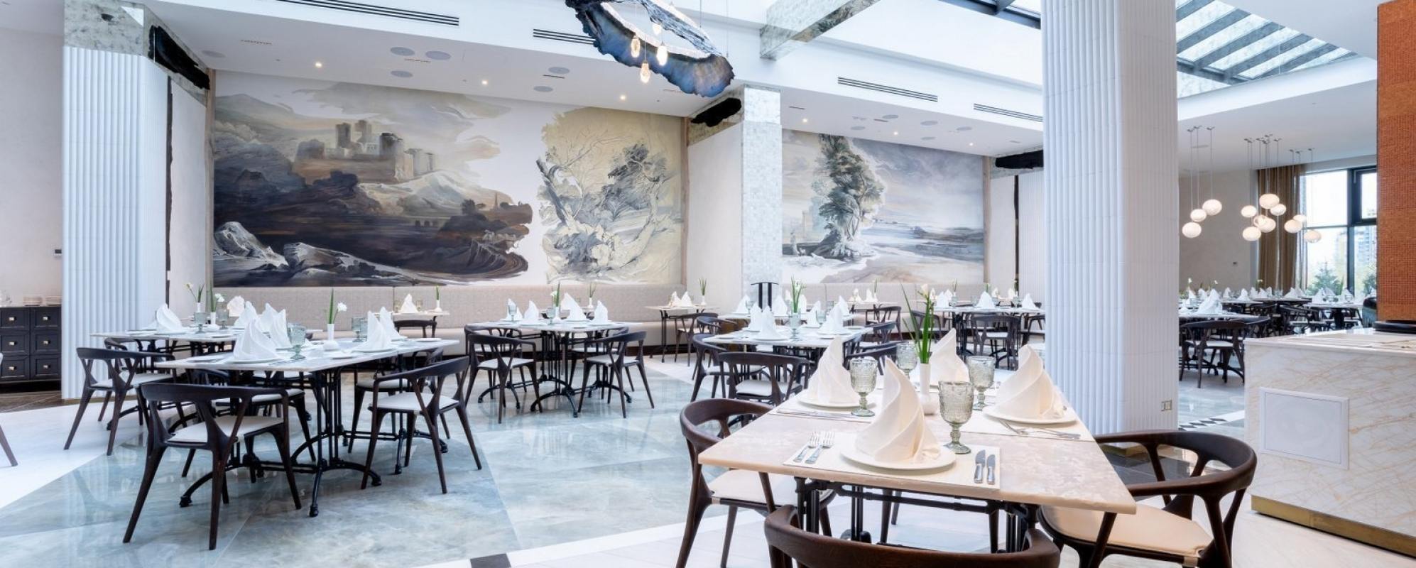 Фотографии банкетного зала Зал ресторана Галерея