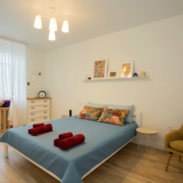 Фотографии квартиры 
            Апартаменты 100 steps to the sea