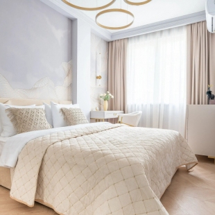 Фотография квартиры Апартаменты Red Apartments Арт Лайт Сити Апартамент Корелли