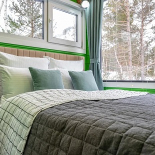 Фотография Коттеджа Коттедж Премиум с Терассой и Красивым Видом в Терсколе от Квартирукинг