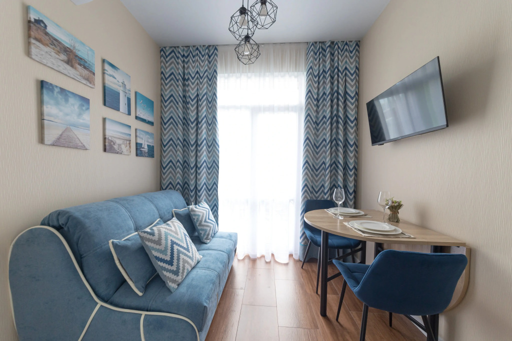 Фотография квартиры Апартаменты Red Apartments Арт Лайт Сигоу