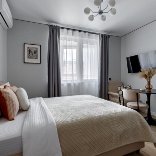 Фотография квартиры Квартира Студия для 3 человек с панорамными окнами