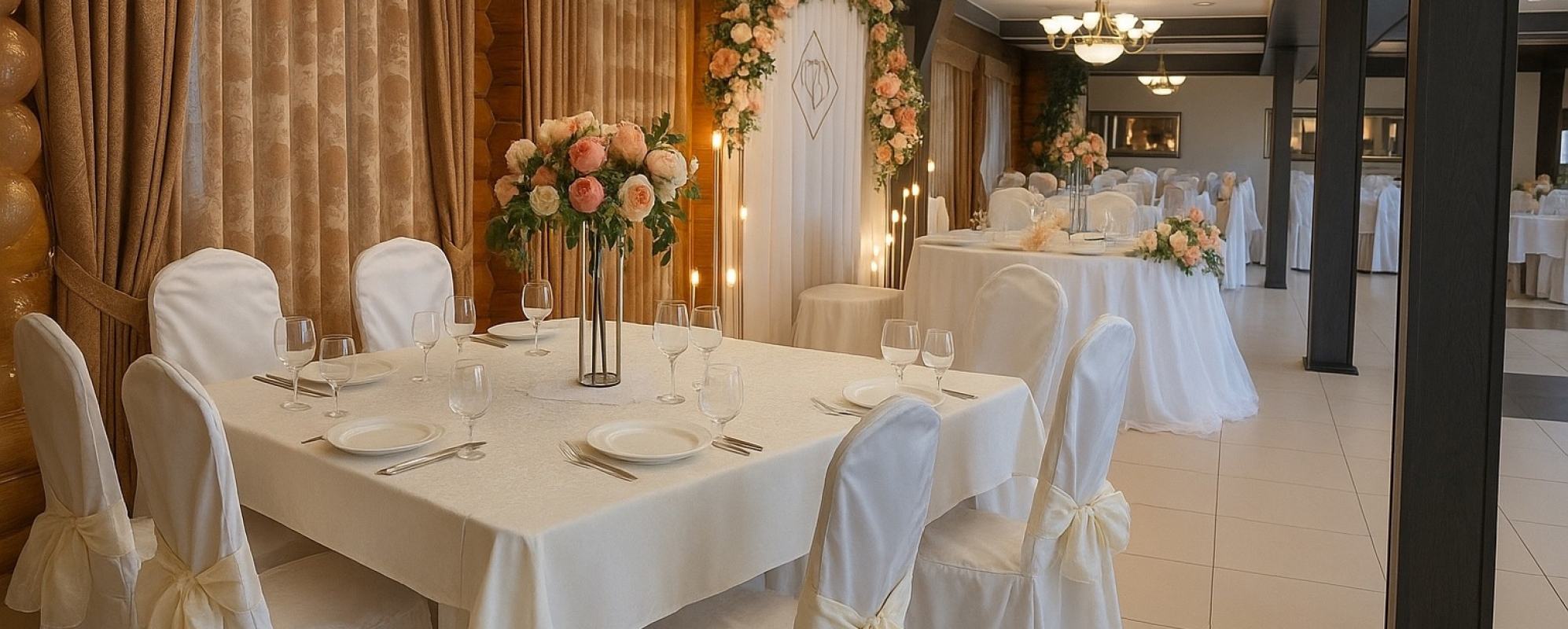 Фотографии банкетного зала Белый зал Хуторок