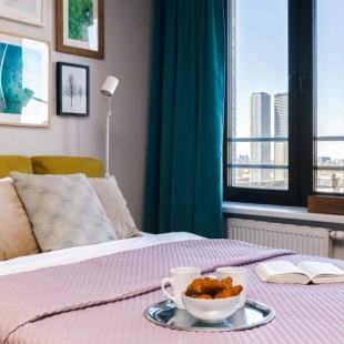 Фотография квартиры Апартаменты Aquamarine by Smart Lofts Moscow