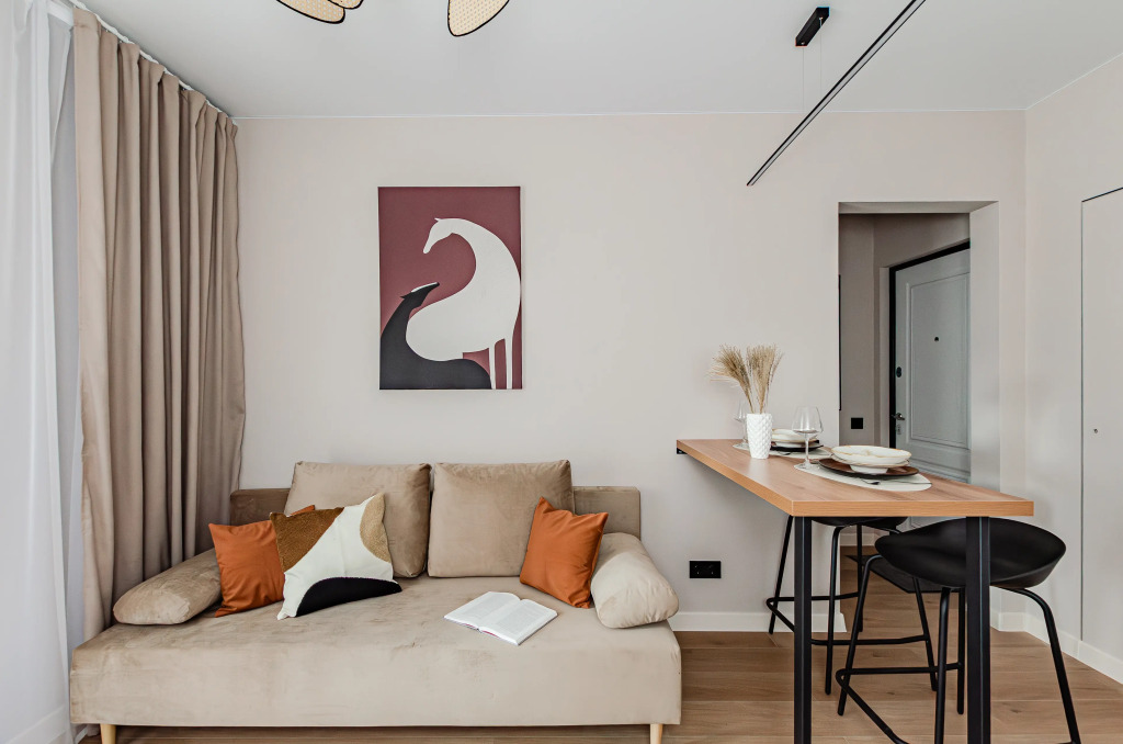 Фотография квартиры Апартаменты Горки с балконом рядом с метро и ТЦ