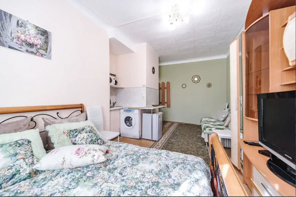 Фотография квартиры Апартаменты Зеленый шелк рядом с парком в центре города