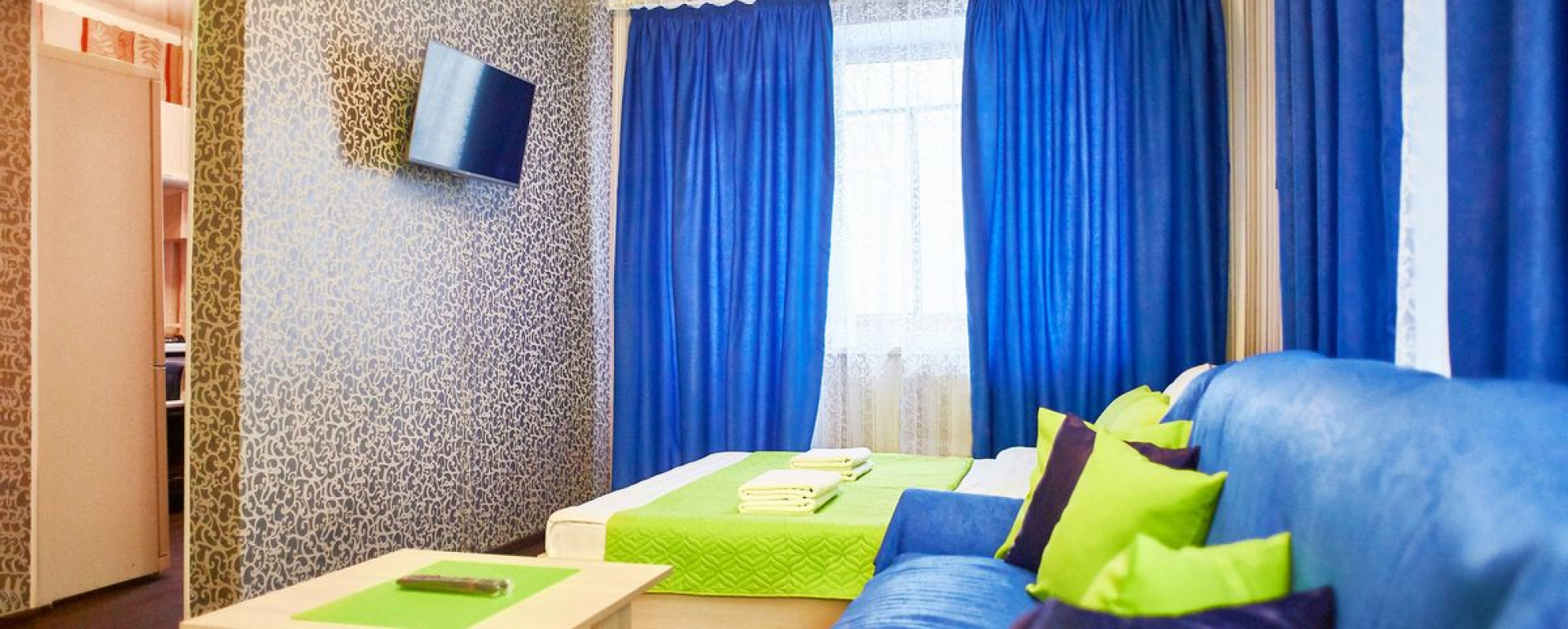 Фотографии квартиры Пять Звёзд Яркая уютная квартира рядом Аквапарк