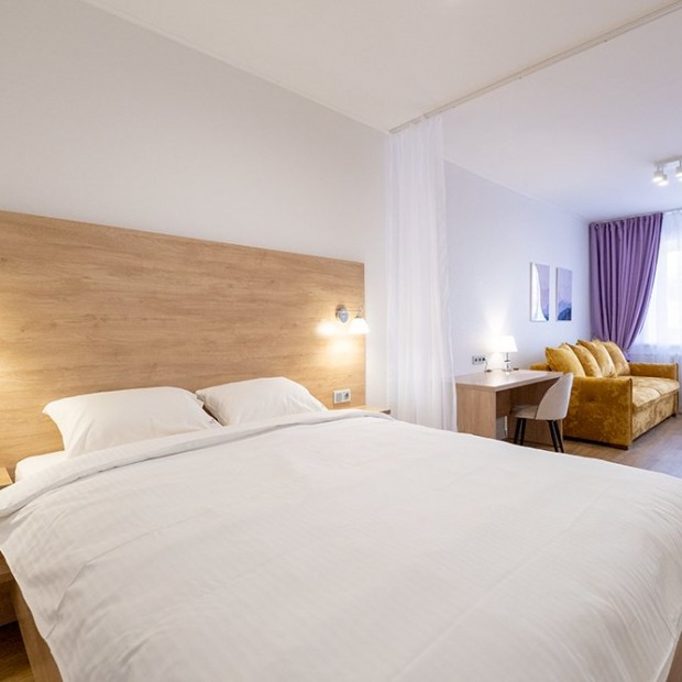 Фотографии квартиры 
            Апартаменты Петровские на Базарном 12