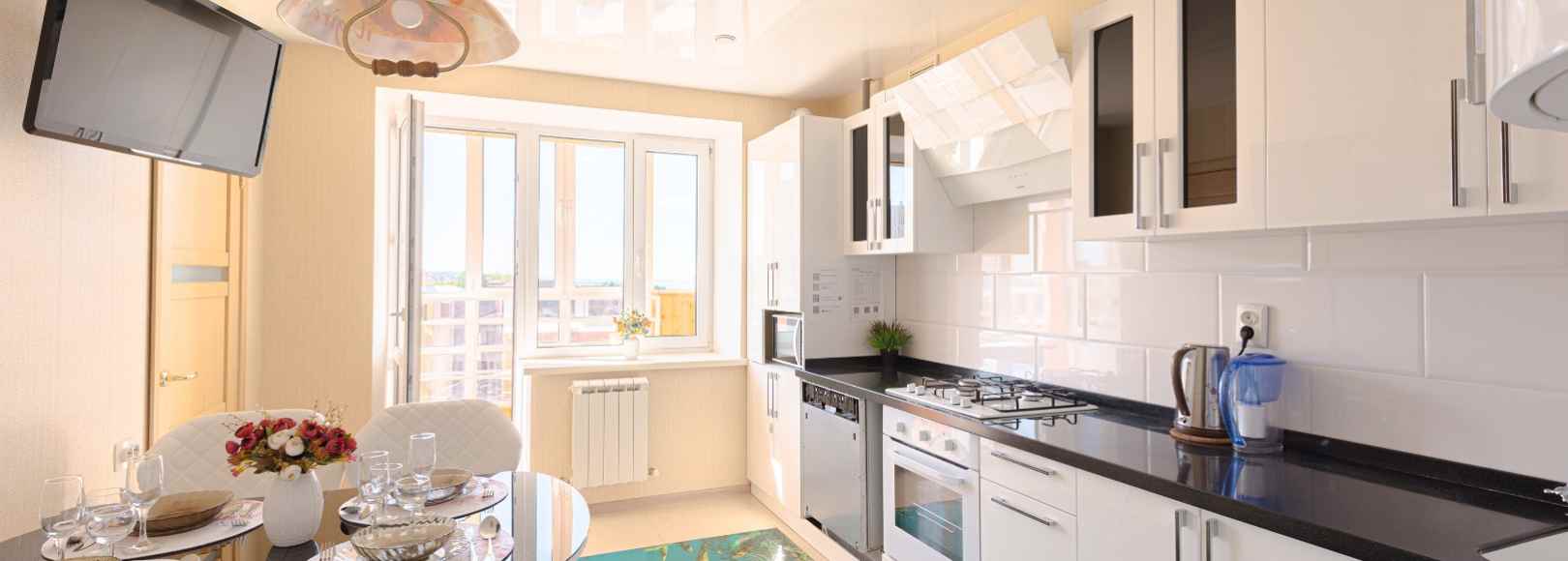 Фотография квартиры Видовая 1-к квартира у Волги на ул. Г.Ильенко 14/7 от RentAp