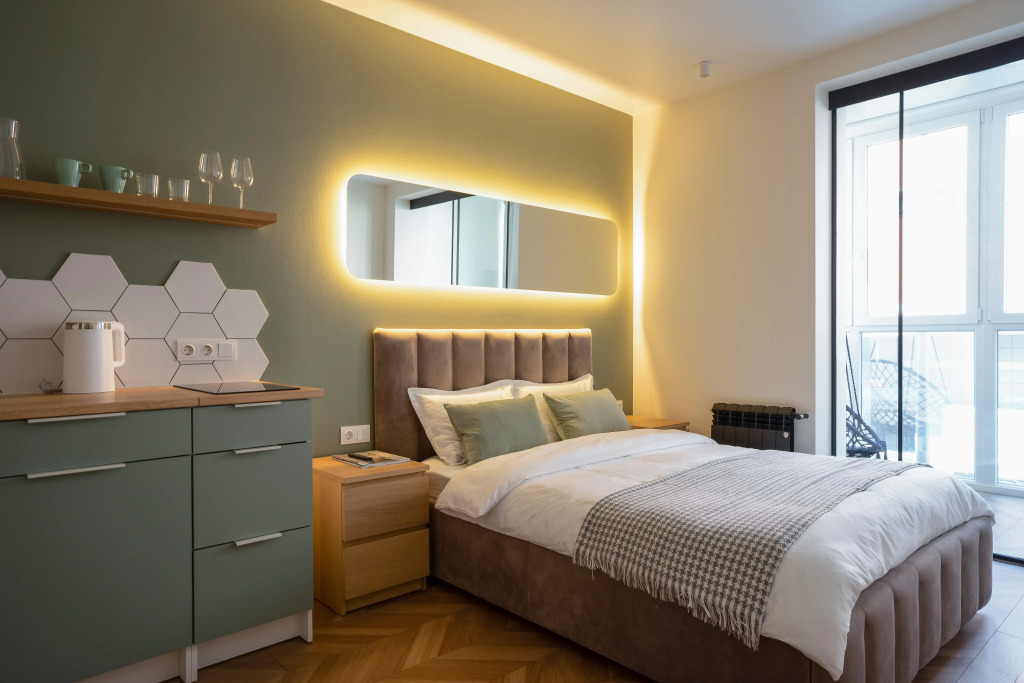 Фотография квартиры Апартаменты Olive by Pavlov