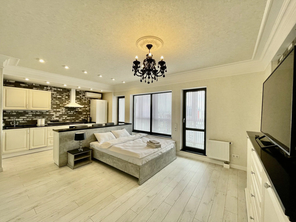 Фотография квартиры Апартаменты 1-комнатные HomeApart П. Мстиславца, 15