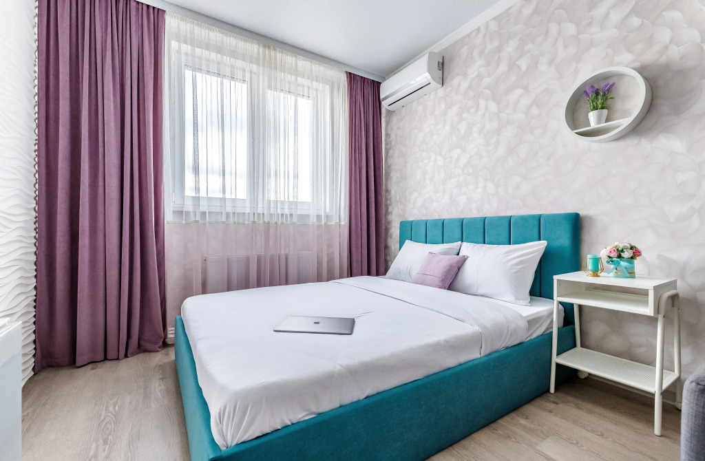 Фотография квартиры Апартаменты Depart Apart в 5 минутах от вокзала Краснодар 1 с парковкой и красивым видом