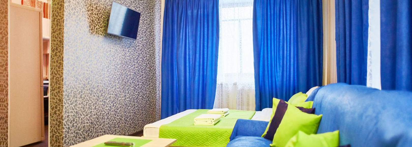 Фотография квартиры Пять Звёзд Яркая уютная квартира рядом Аквапарк