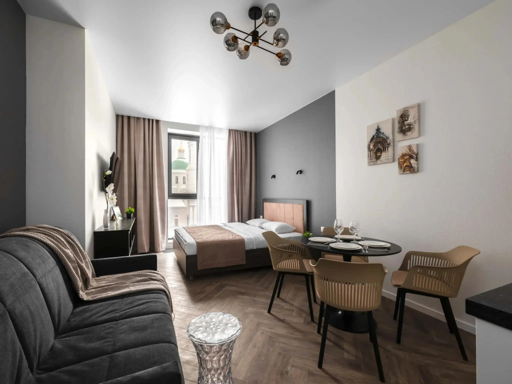 Фотография квартиры Апартаменты Knokey Павелецкая Четырёхместные