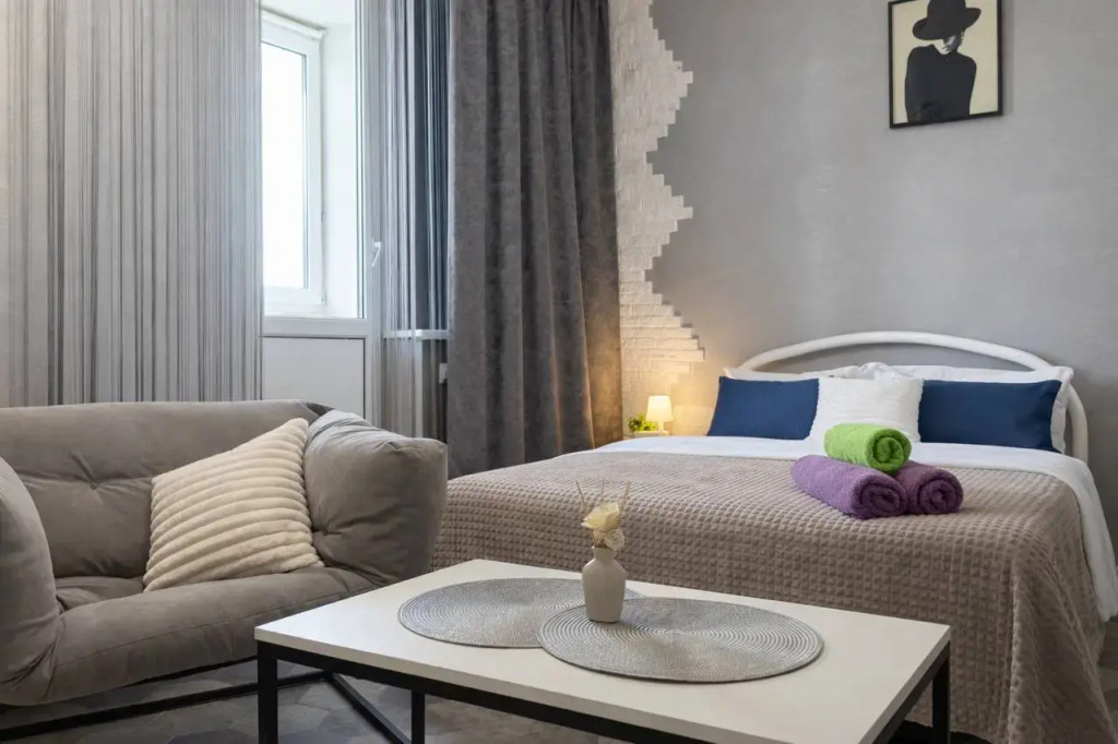 Фотография квартиры Квартира Уютная студия рядом с ЖД вокзалом