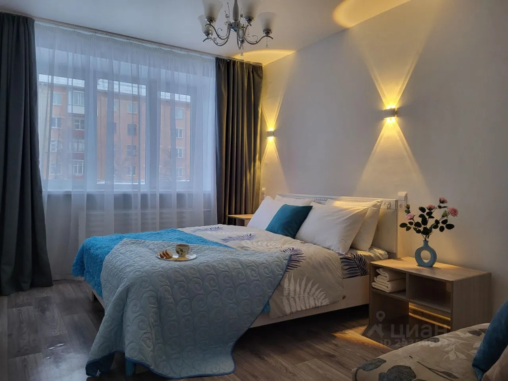 Фотография квартиры Квартира Голубая студия на Песках