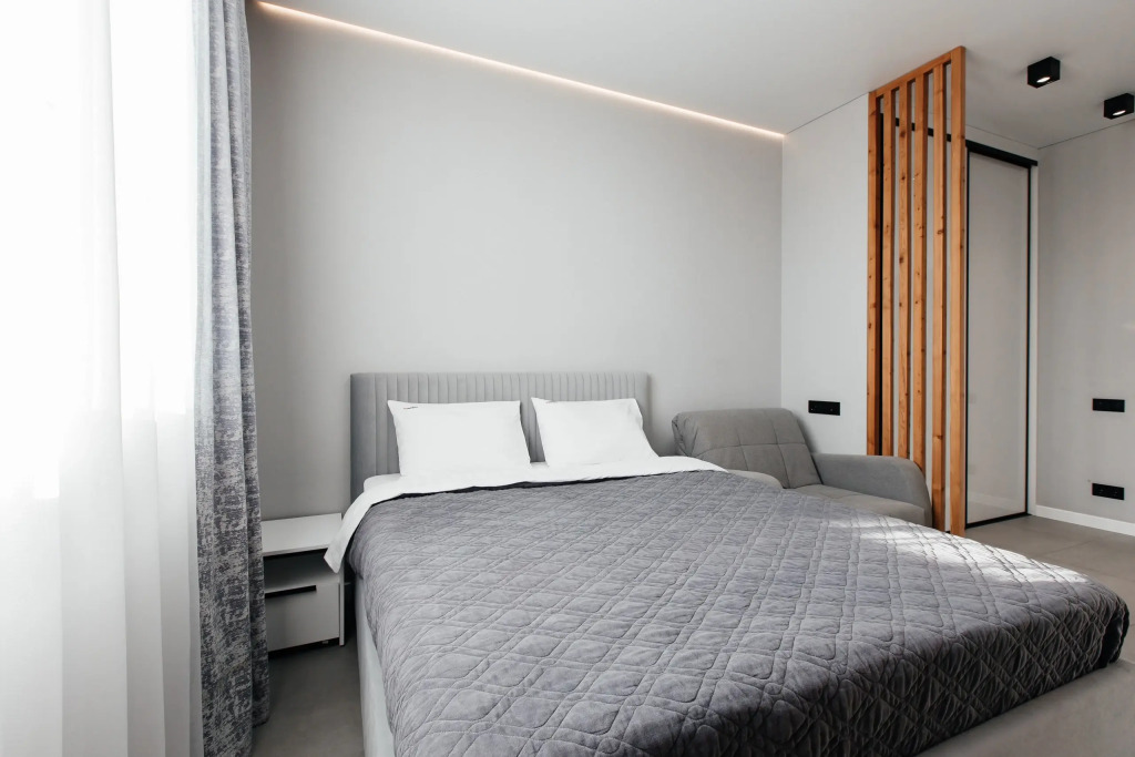 Фотография квартиры Апартаменты Red Apartments Арт Лайт Дени