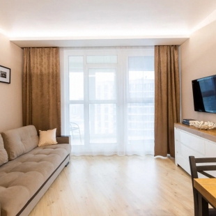 Фотография квартиры Апартаменты Уютная студия в ЖК "Минск Мир" (дом "Ницца")