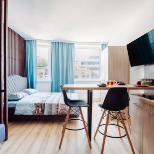 Фотография квартиры Апартаменты UyutnoEKB ЖК Артек Люкс 6 этаж