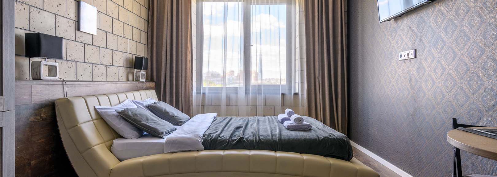 Фотография квартиры Уютные апартаменты в апарт-отеле комфорт класса в Приморском районе