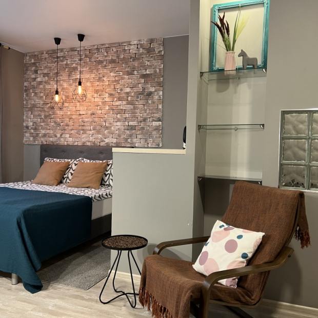 Фотографии квартиры 
            Апартаменты Студия в Стиле Лофт на Северном