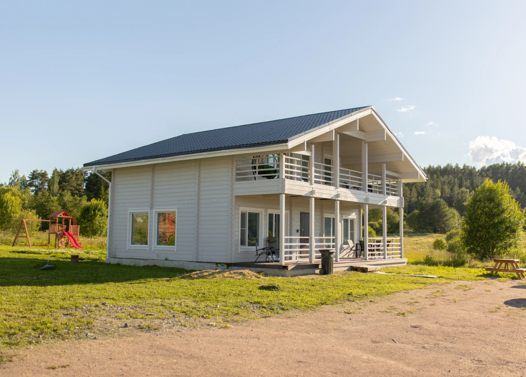 Фотография Коттеджа Частный Дом Полярная Станция Серый