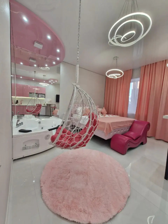 Фотография квартиры Апартаменты Розовый люкс с джакузи