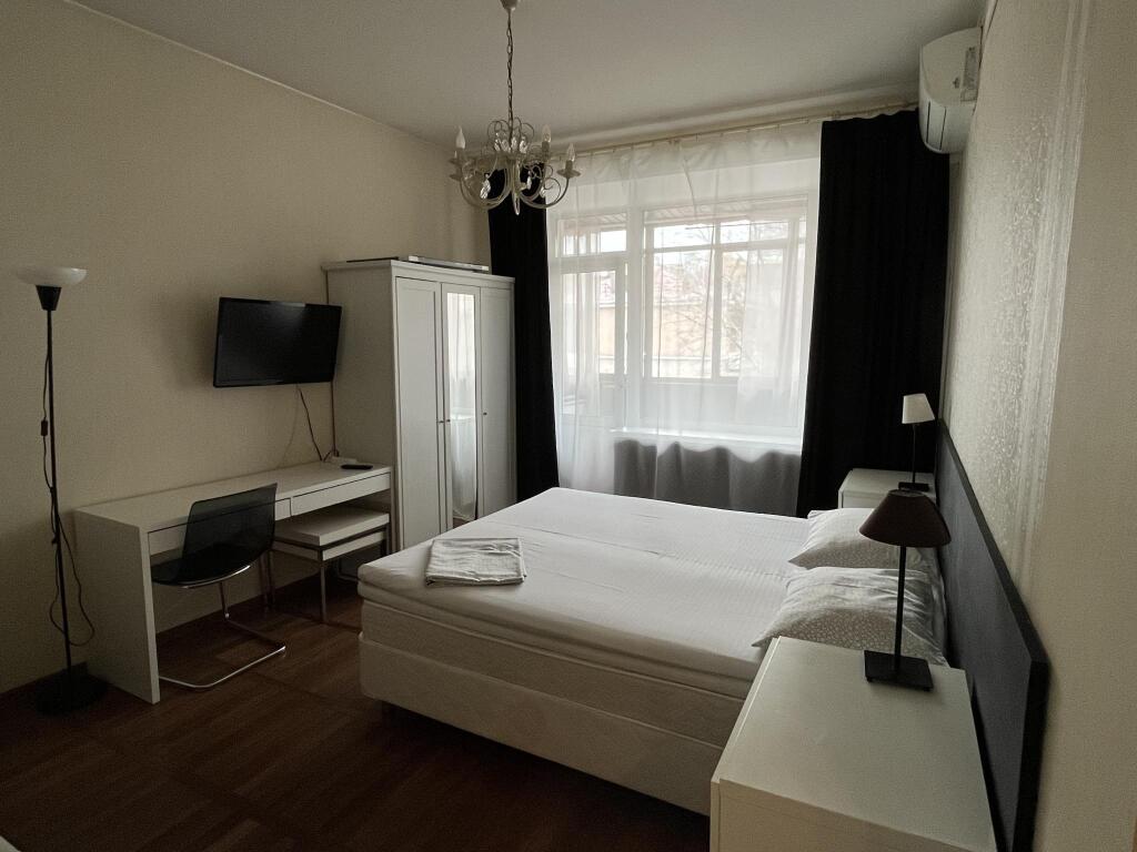 Фотография квартиры Apartment with a balcony at 1st Dubrovskaya street