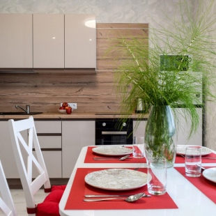 Фотография квартиры Апартаменты Морент с дизайнерским ремонтом в ЖК Фрукты