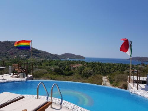 Фотография мини отеля Casa Arcoiris Zihuatanejo B&B
