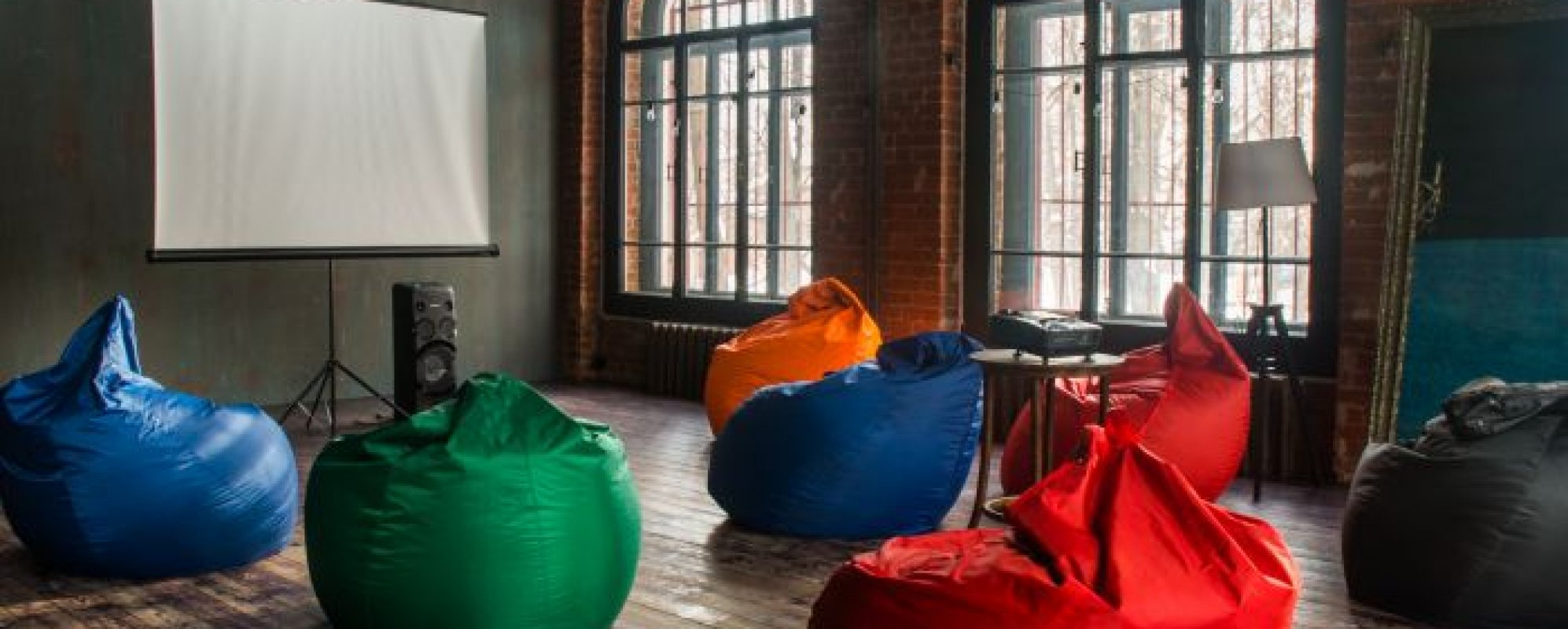 Фотографии лофта Темный зал