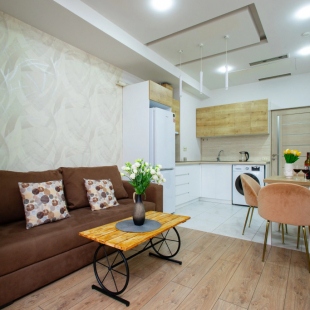 Фотография квартиры Квартира KO1622, 1-комн. в новостройке, на улице Езник Кохбаци , 44 кв.м., 3/18 этаж, высокие потолки