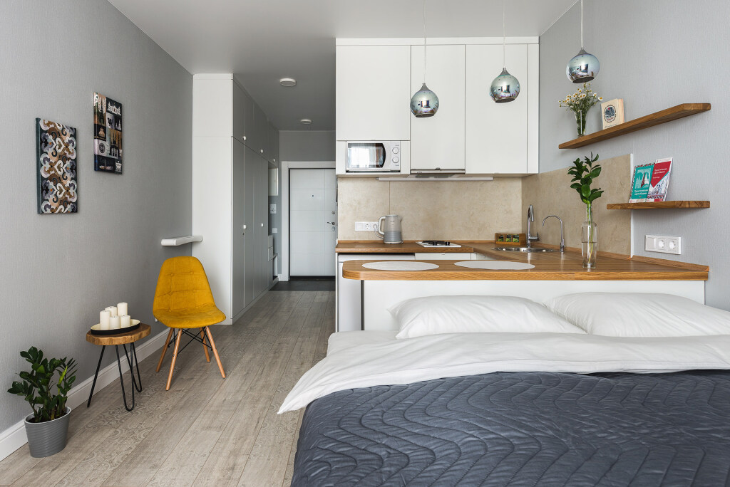 Фотография квартиры Апартаменты Уютная студия с обзорным видом на Казань