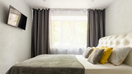 Фотографии квартиры 
            Апартаменты Домино в Апарт-отеле Парк Сити 1