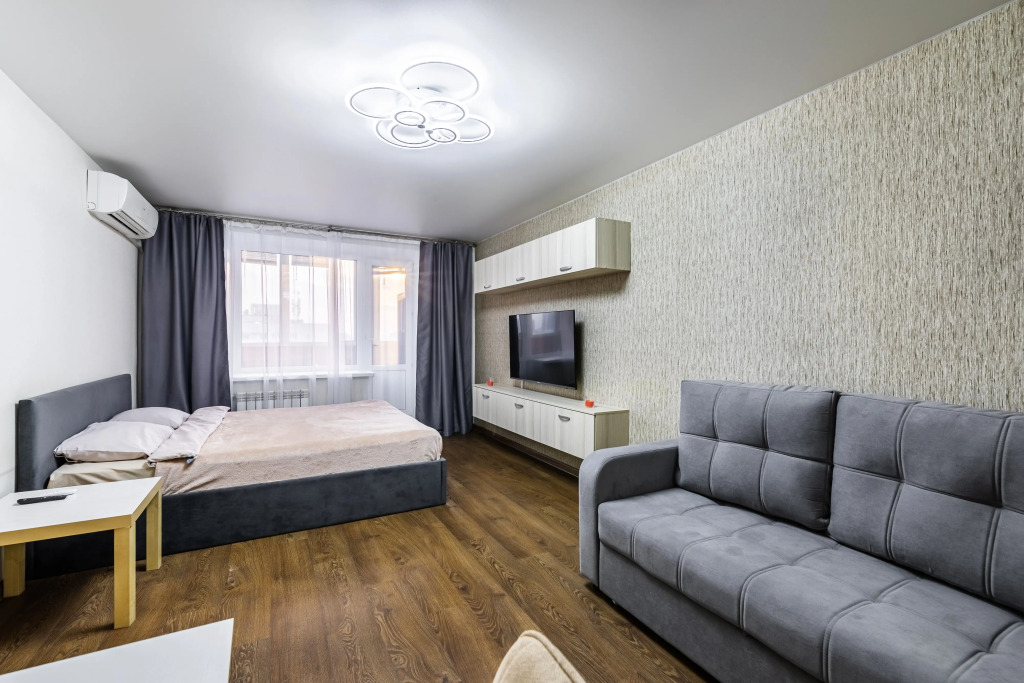 Фотография квартиры 1-к квартира в центре Казани с видом на Кремль