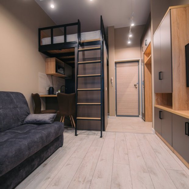 Фотографии квартиры
Апартаменты 226 (Воскресенская 59, 19 этаж)