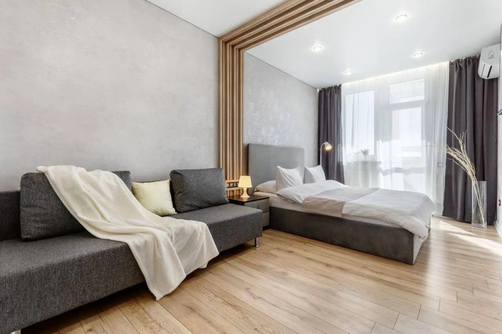 Фотография квартиры Квартира Дизайнерская однокомнатная в новом жилом комплексе бизнес-класс