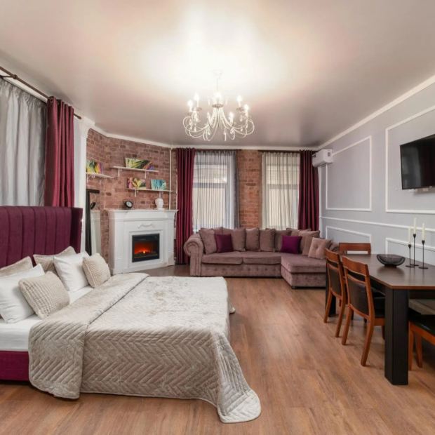 Фотографии квартиры 
            DeRent Aparts (ДеРент Апартс) на набережной реки Фонтанки 11