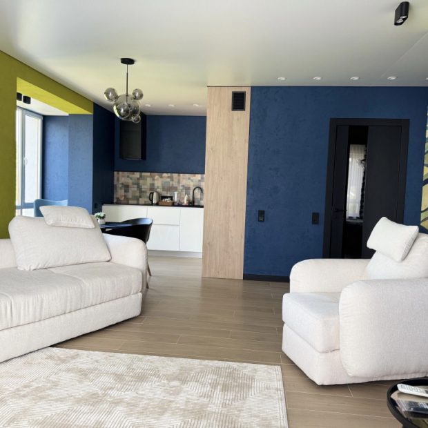 Фотографии квартиры 
            Квартира 2х-к с дизайнерским ремонтом в ЖК Апарт