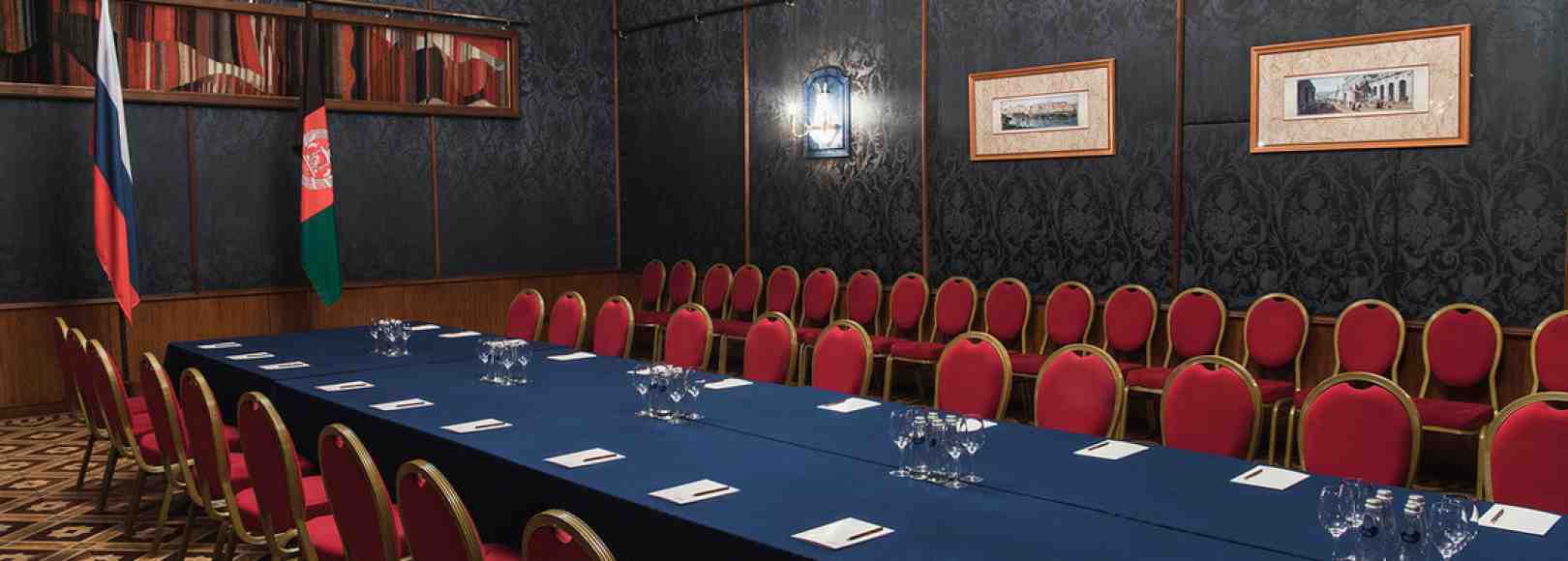 Фотография конференц-зала Синяя гостиная