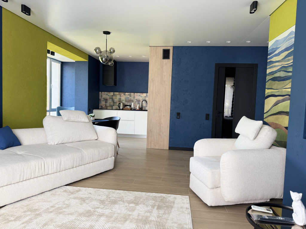 Фотография квартиры Квартира 2х-к с дизайнерским ремонтом в ЖК Апарт