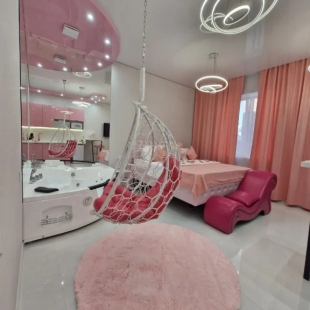 Фотография квартиры Апартаменты Розовый люкс с джакузи