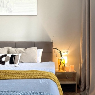 Фотография квартиры Апартаменты Vitamia Art в Премиум ЖК Гринвуд около леса