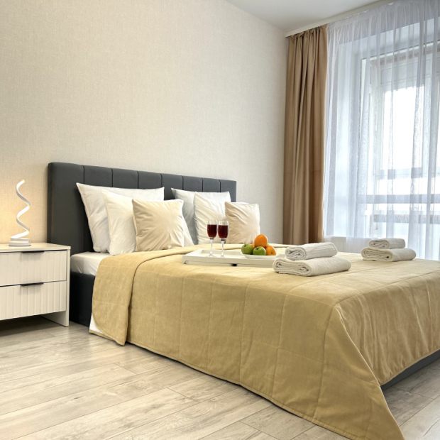 Фотографии квартиры 
            Апартаменты FSF Прекрасная Евро-двушка в Цветах Башкирии